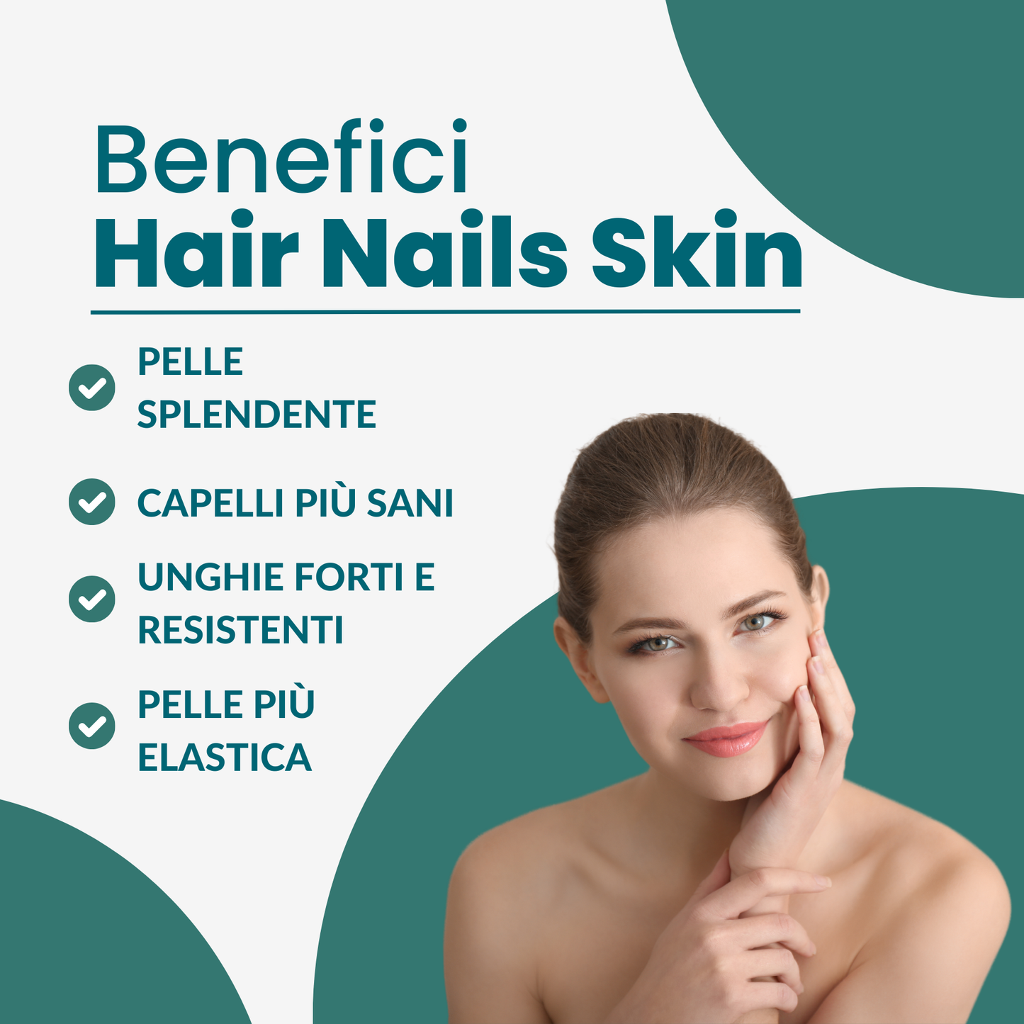 HAIR NAILS SKIN - Beauty boost hair - Skin, nails, hair supplement