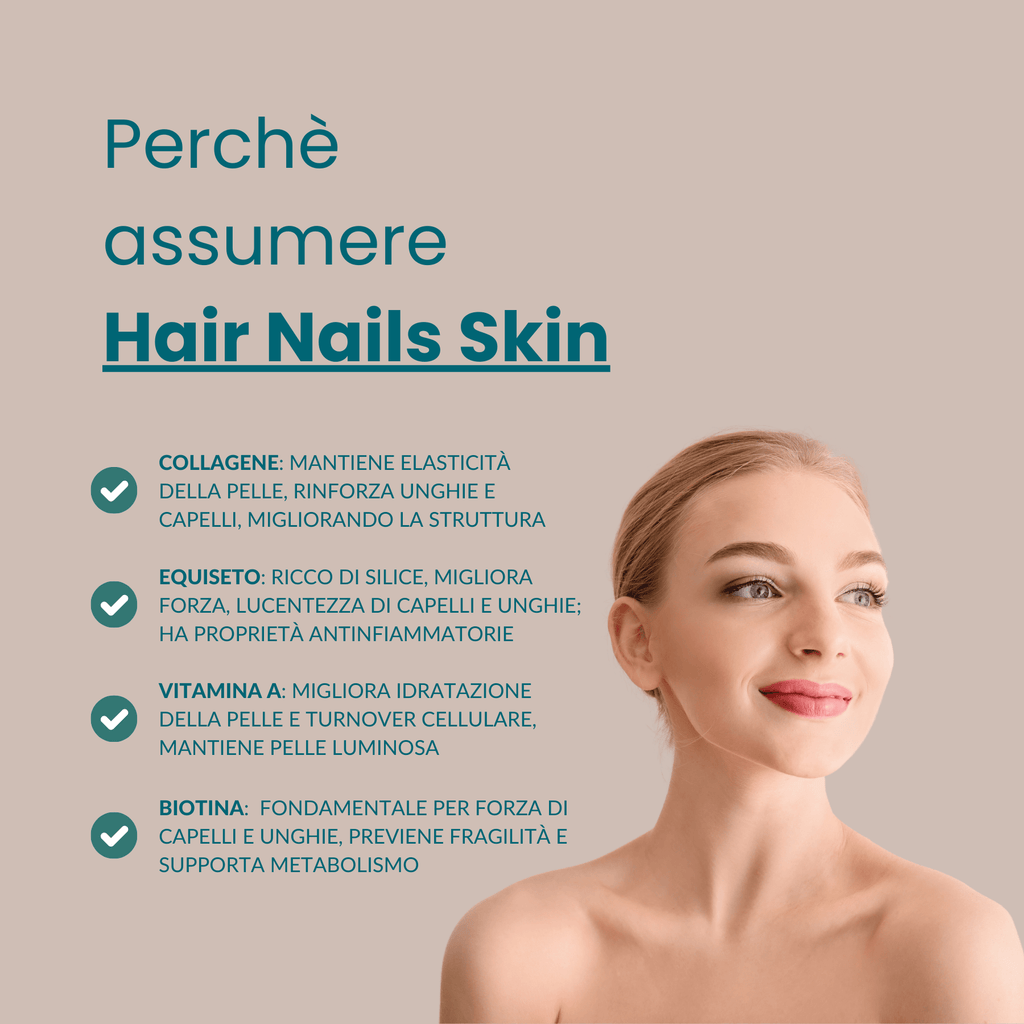 integratore naturale pelle unghie capelli