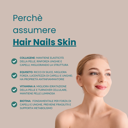 HAIR NAILS SKIN - Beauty boost hair - Skin, nails, hair supplement