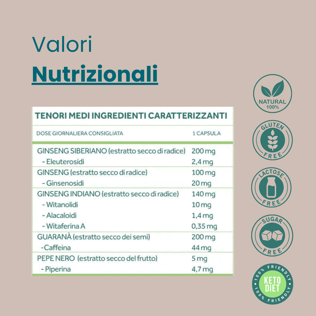 integratore alimentare stanchezza fisica