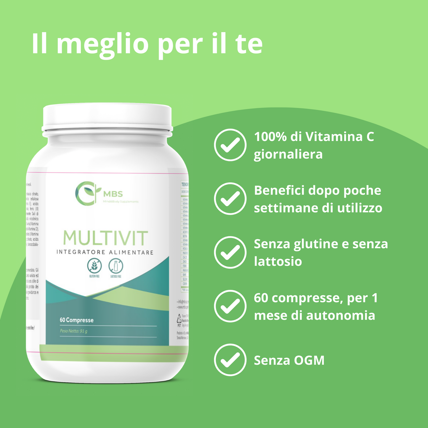 MULTIVIT: Il Tuo Compagno per il Benessere Ottimale con Vitamine Essenziali